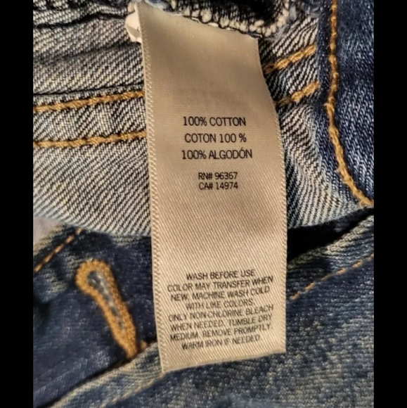 Oshkosh B'gosh girls denim jacket size 4T - Picture 6 of 6